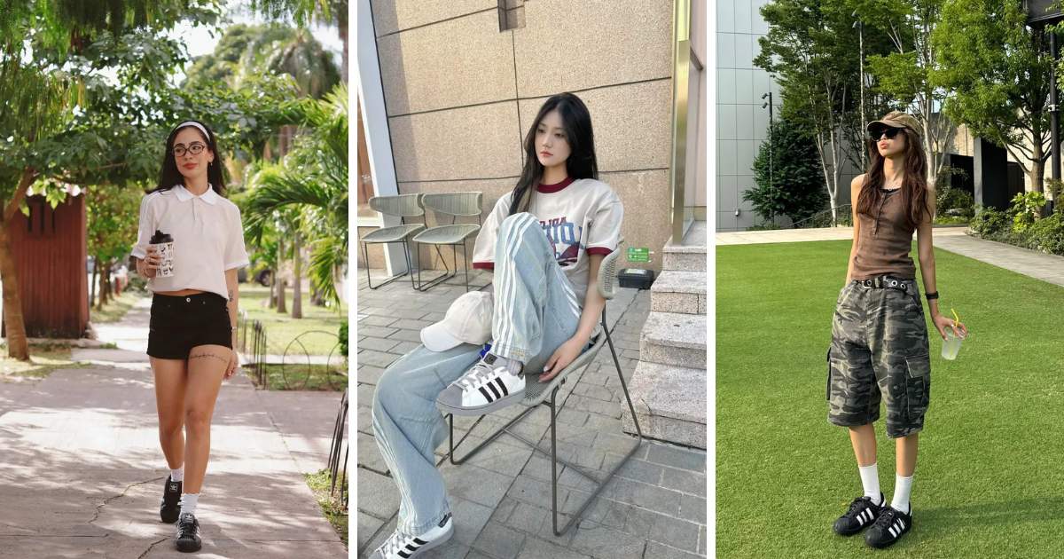 adidas superstar outfit women