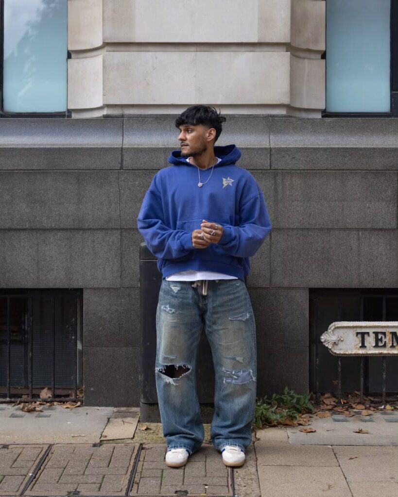 Blue on Blue with Baggy Vibes