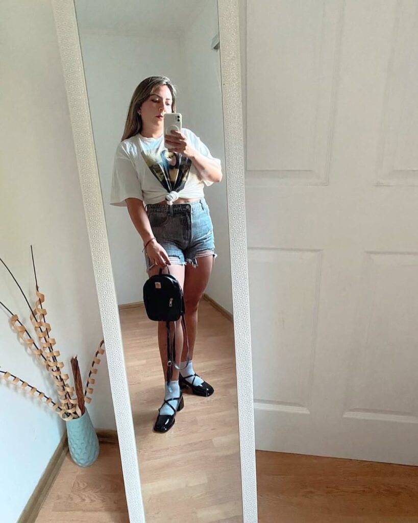 Graphic Tee & Denim Shorts, But Make It Cute