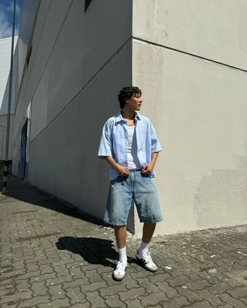 Denim Shorts & Sambas for the Win