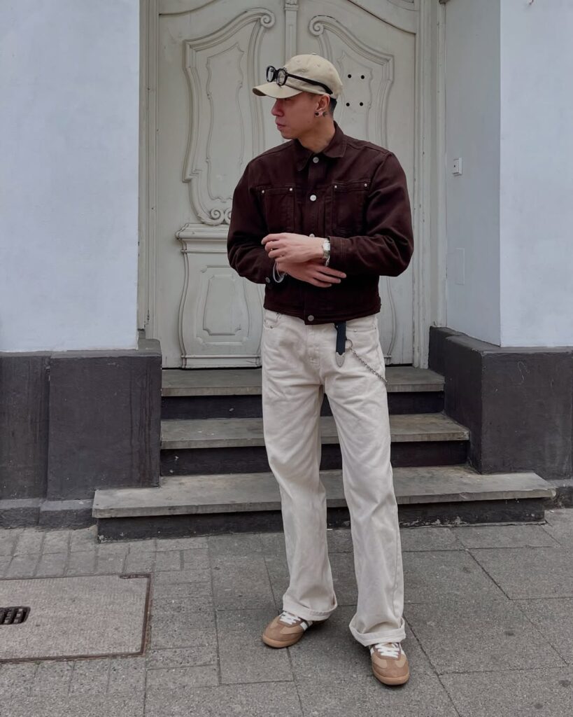 Earthy Neutrals with Retro Sambas