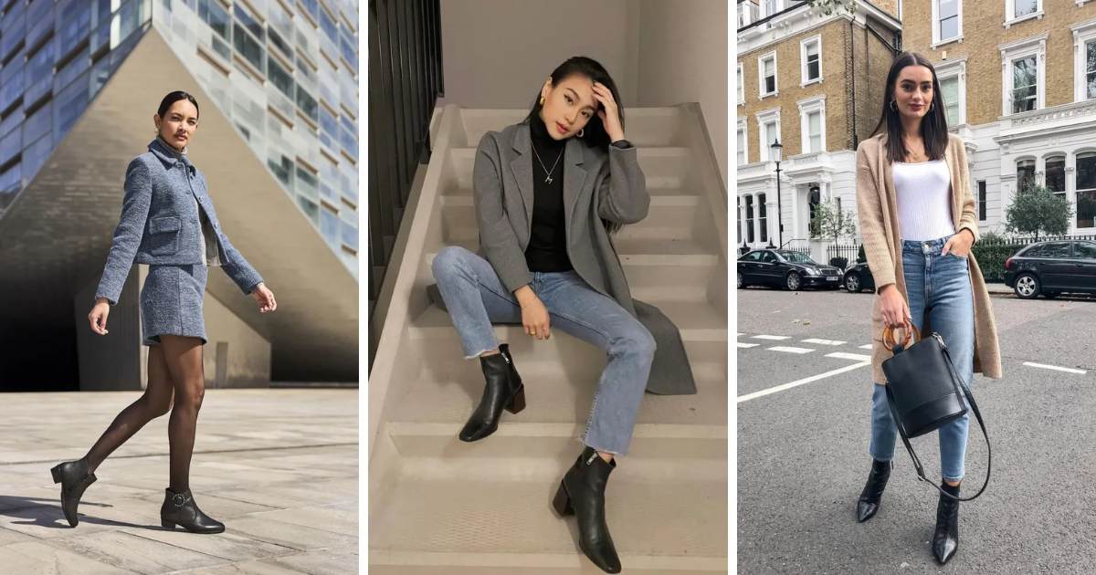 Ankle Boots Outfit Ideas for the Office