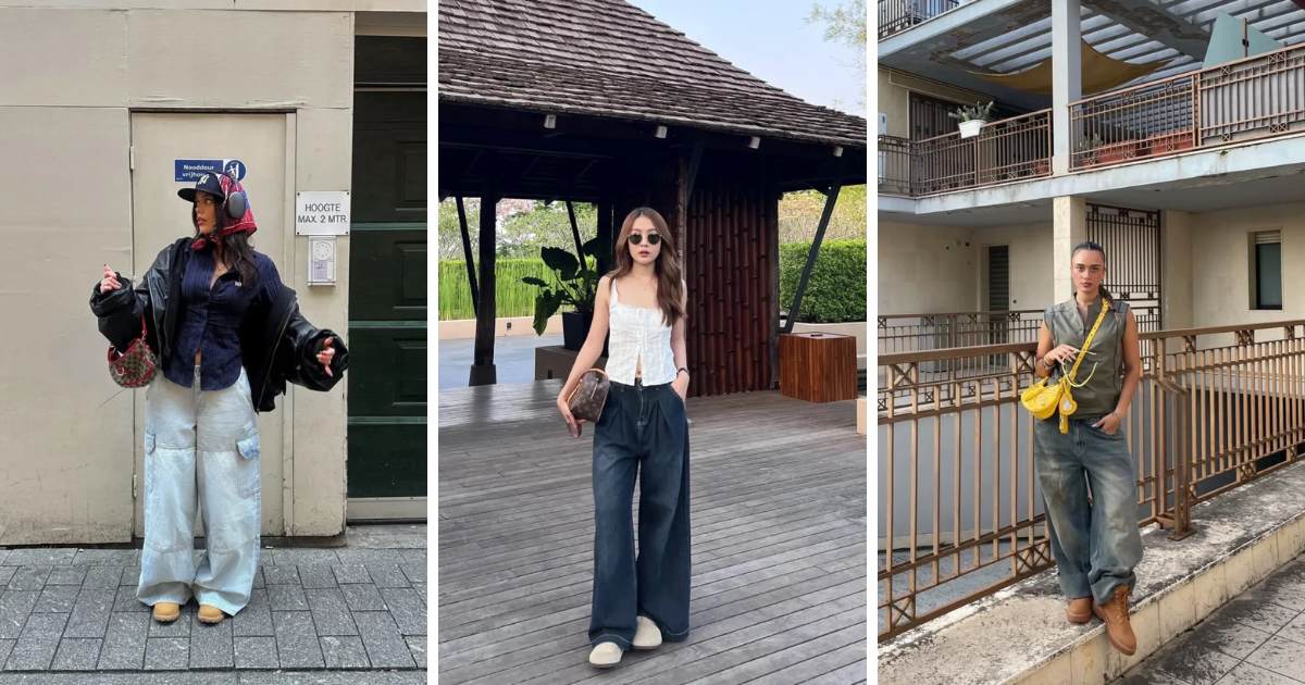 Baggy Jeans with Boots Outfit