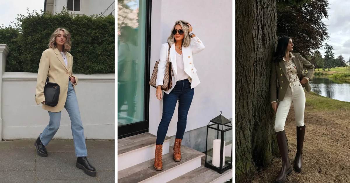 Boots with Jeans Outfit Ideas