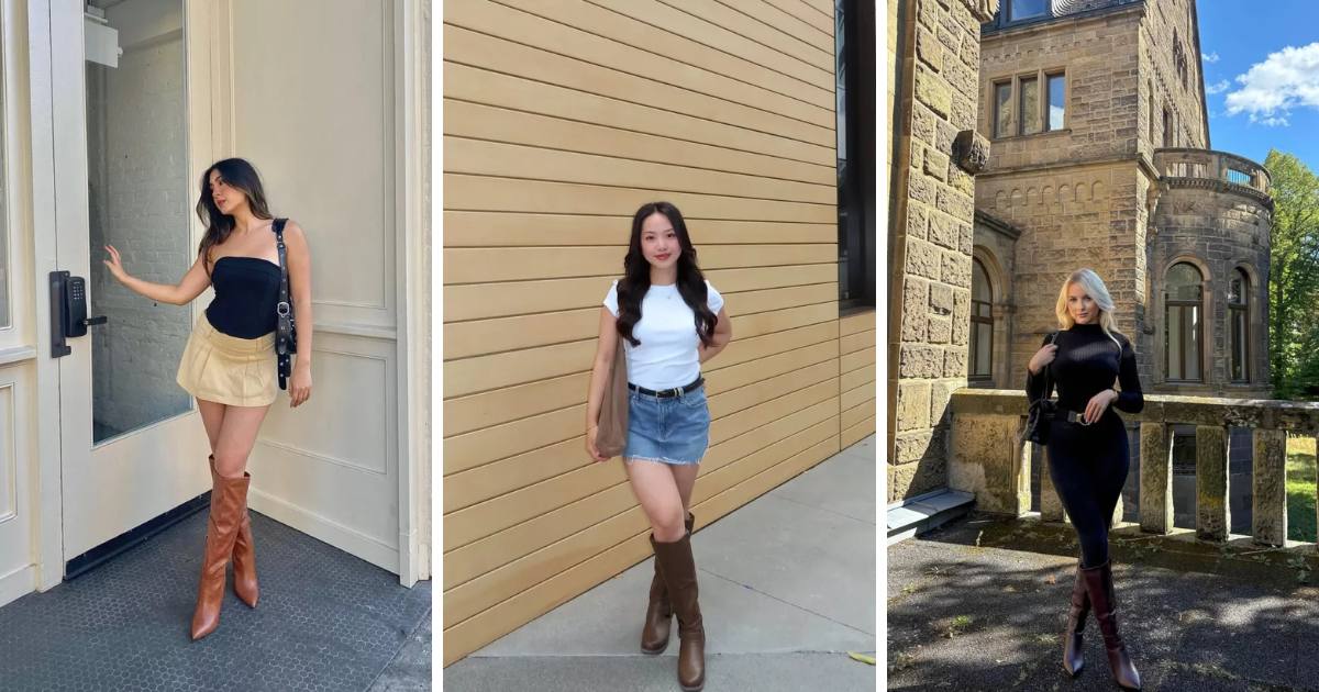 Brown Boots Outfit for Women