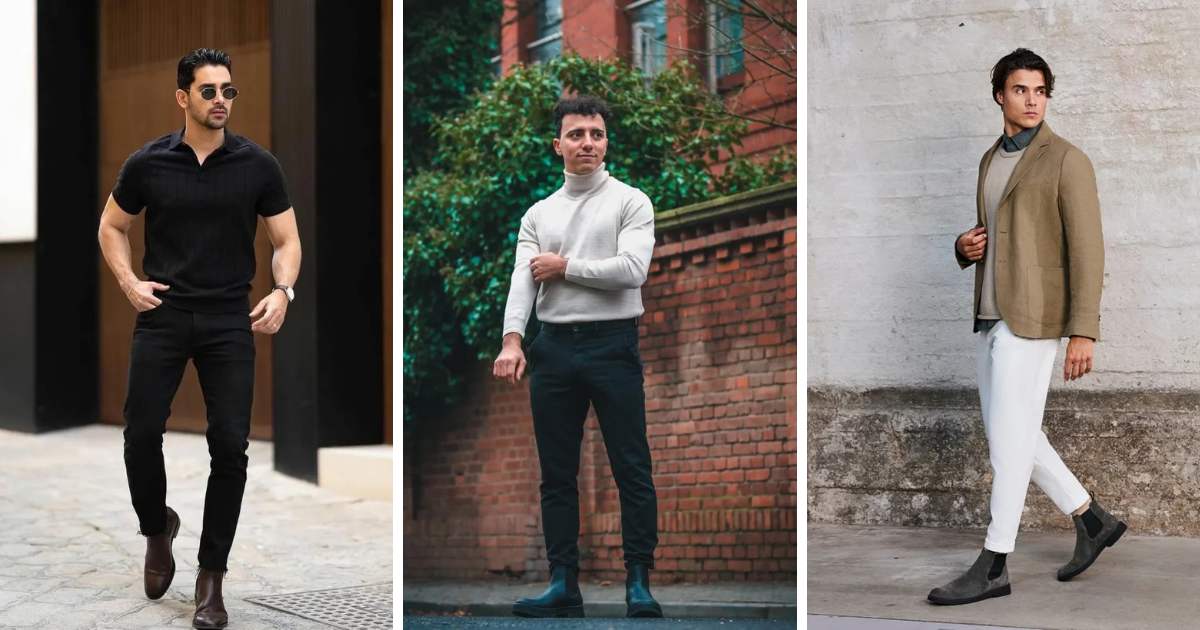 Chelsea Boots Men Outfit