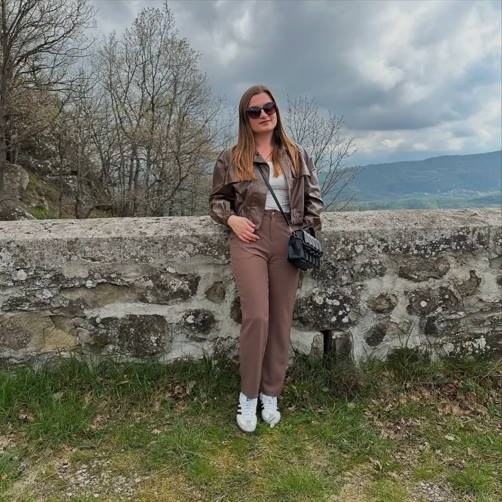 Earthy Tones + Retro White Sambas