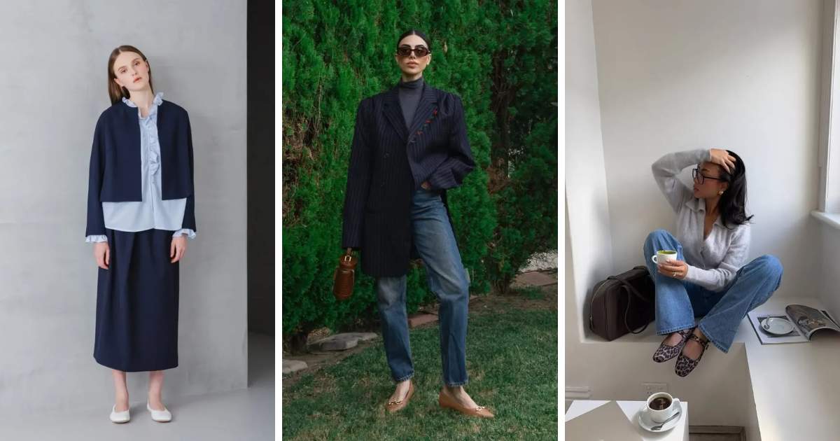 flat shoes outfit formal