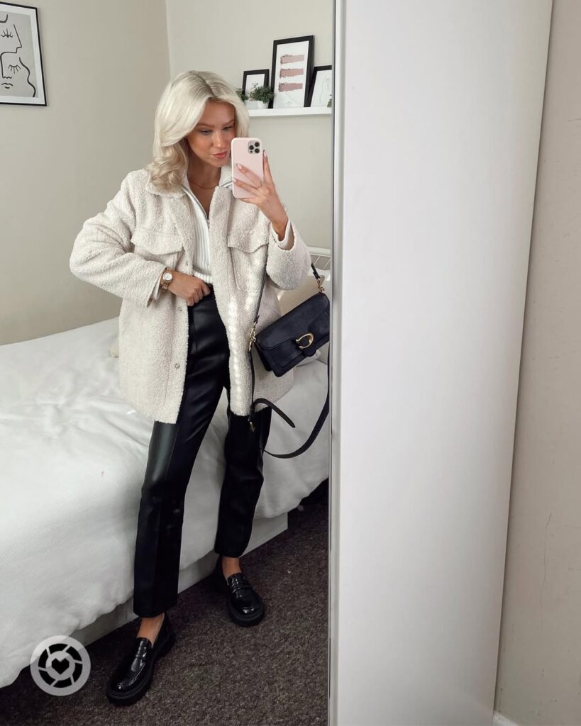 Monochrome Luxe with a Cozy Edge