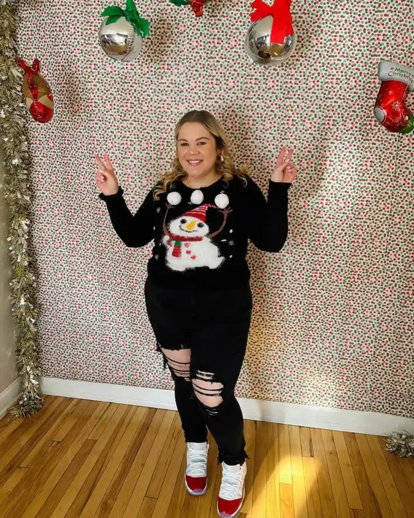 Festive Fun in Sneakers