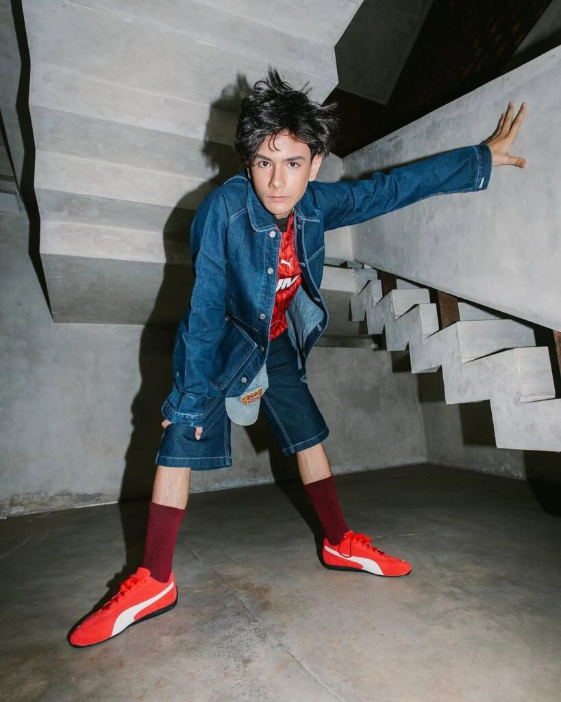 Double Denim with a Bold Twist