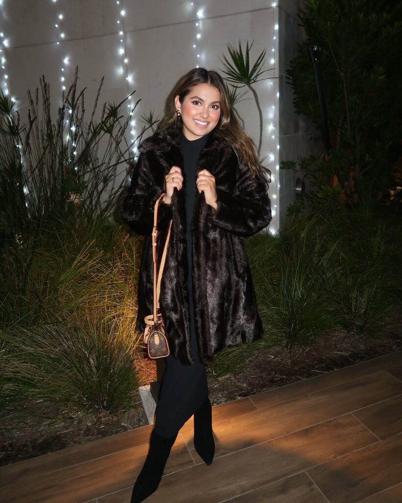 Luxe Faux Fur & Sleek Black Boots