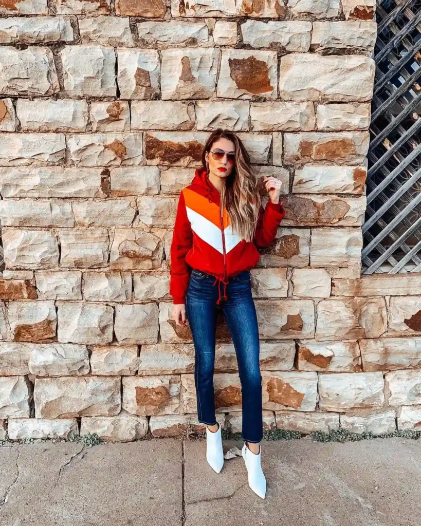 Urban Christmas Cool with Jeans and Boots