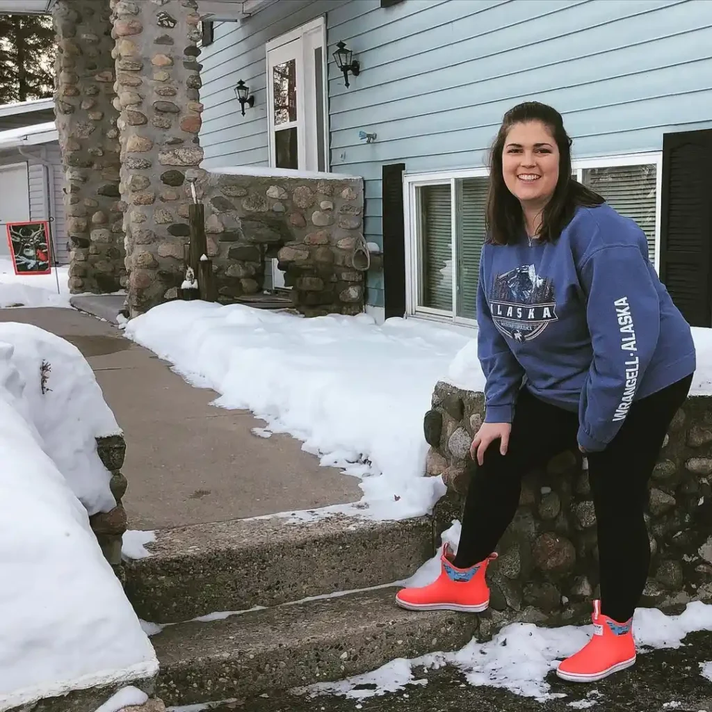 Cozy Snow Day Christmas Look with Ankle Boots
