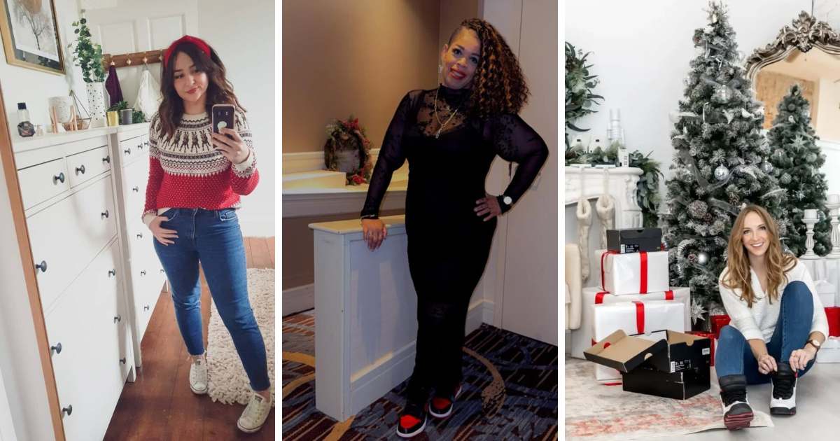 Christmas Outfits with Sneakers