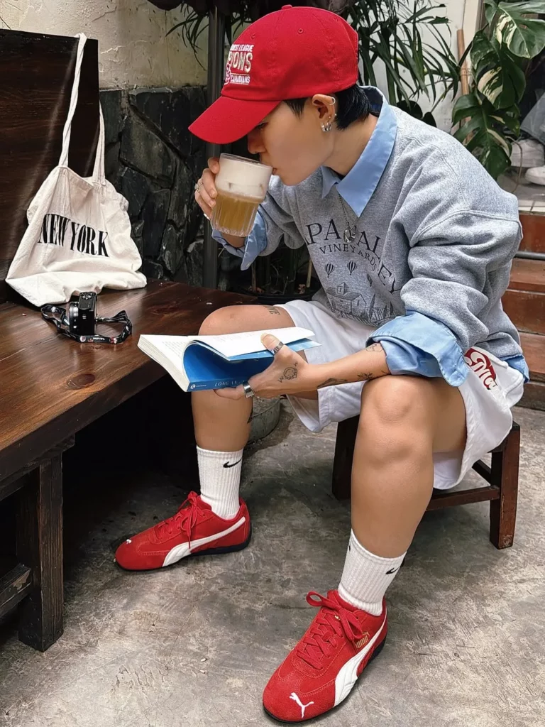 Laid-Back Coffee Run Chic