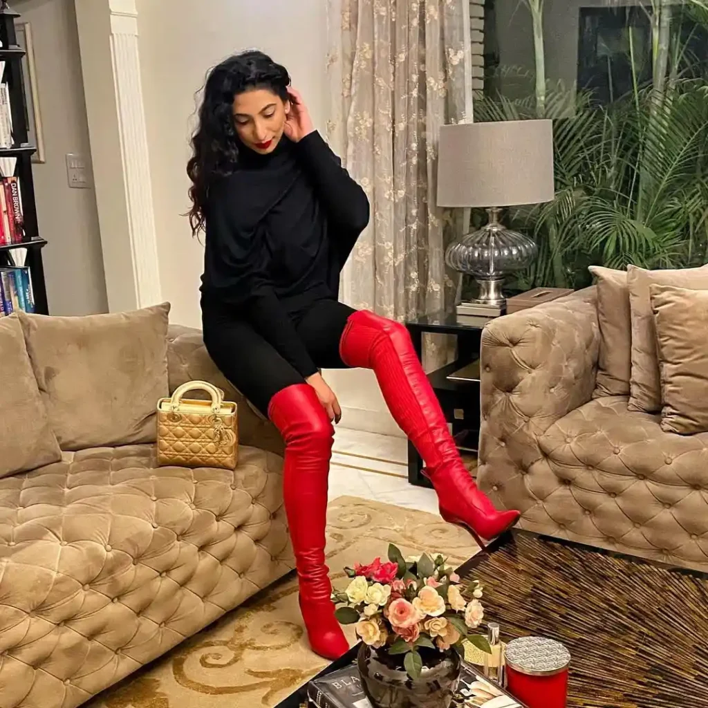 Luxe Night In with Red Boots