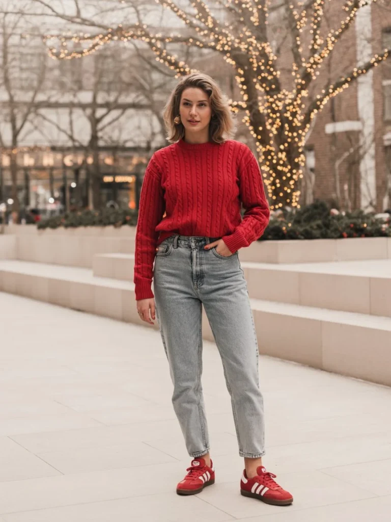 Red Merry Minimalism