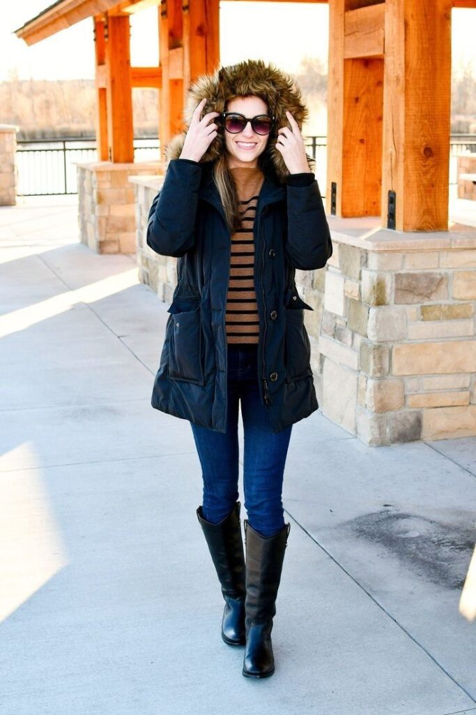 Striped Comfort Chic
