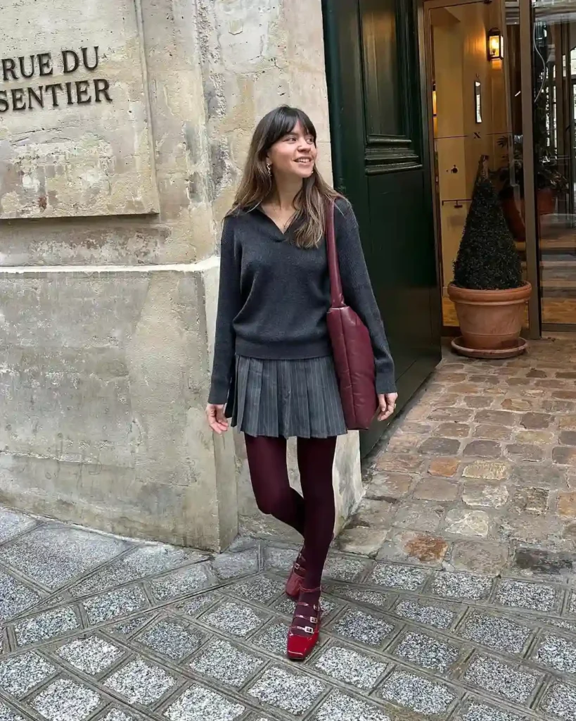 Chic Contrast & Cozy Layers