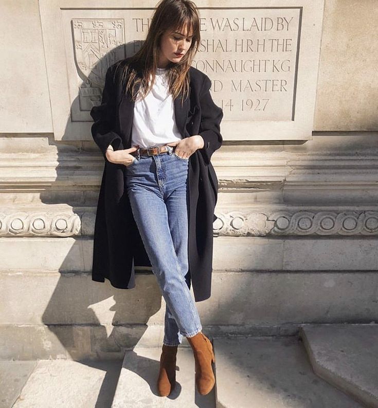 Simple Workday Classic with Suede Boots