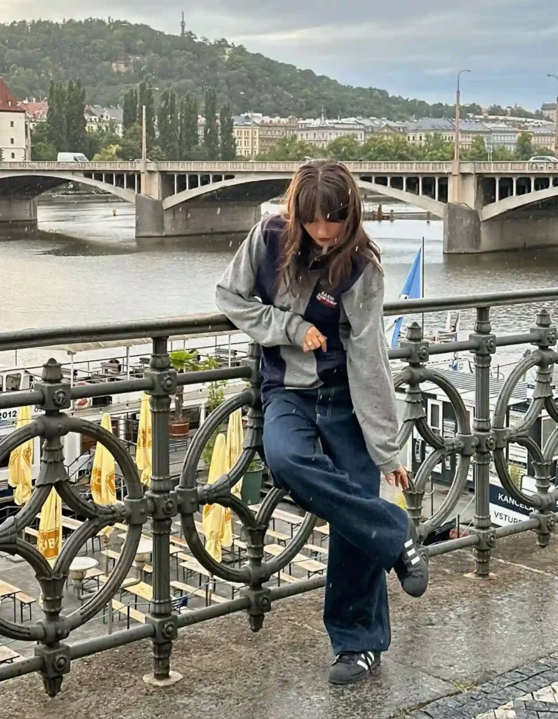 Rainy Day Winter Comfort with Adidas Superstar