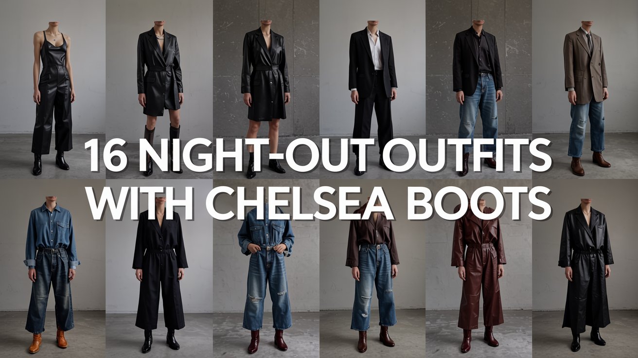 16 Night-Out Outfits with Chelsea Boots: Stylish, Comfortable & Easy to Wear