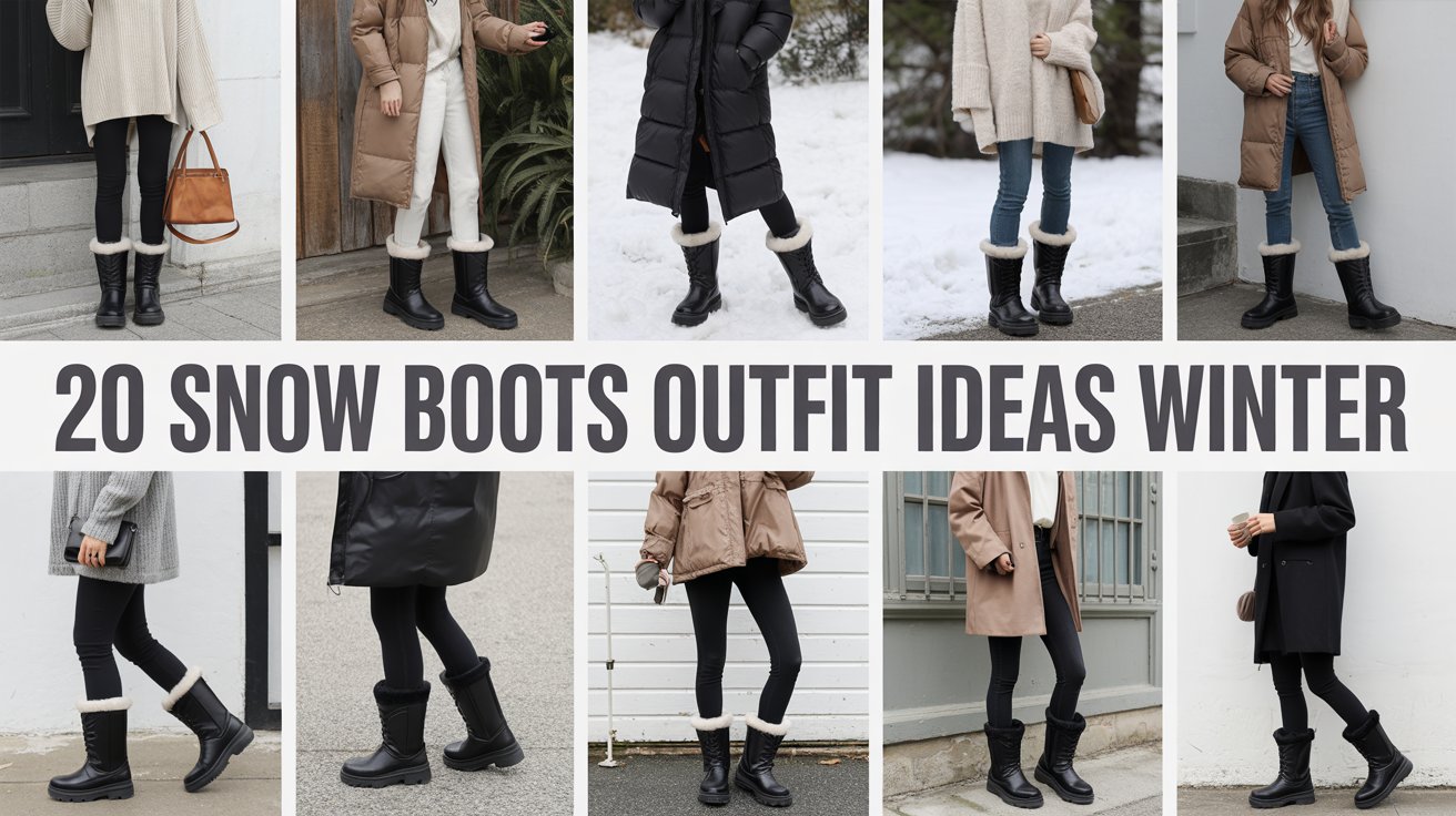 20 Snow Boots Outfit Ideas That Redefine Winter Style