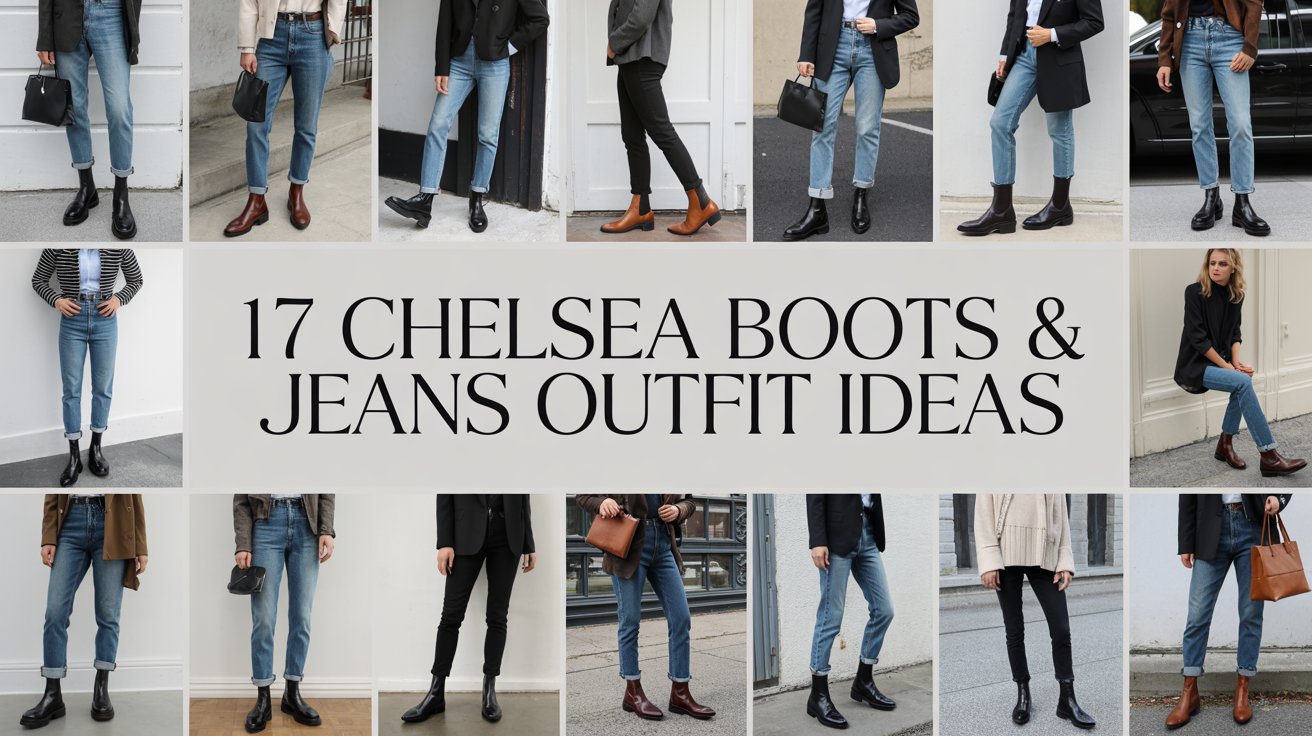 17 Chelsea Boots & Jeans Outfit Ideas for Effortless Everyday Style