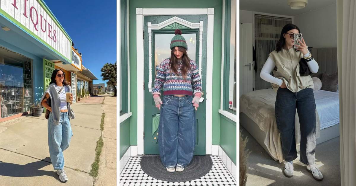 Barrel Jeans Outfits That Look Perfect with Sneaker