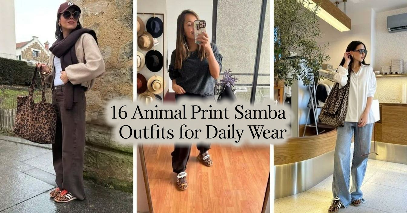 Animal Print Samba Outfits for Daily Wear