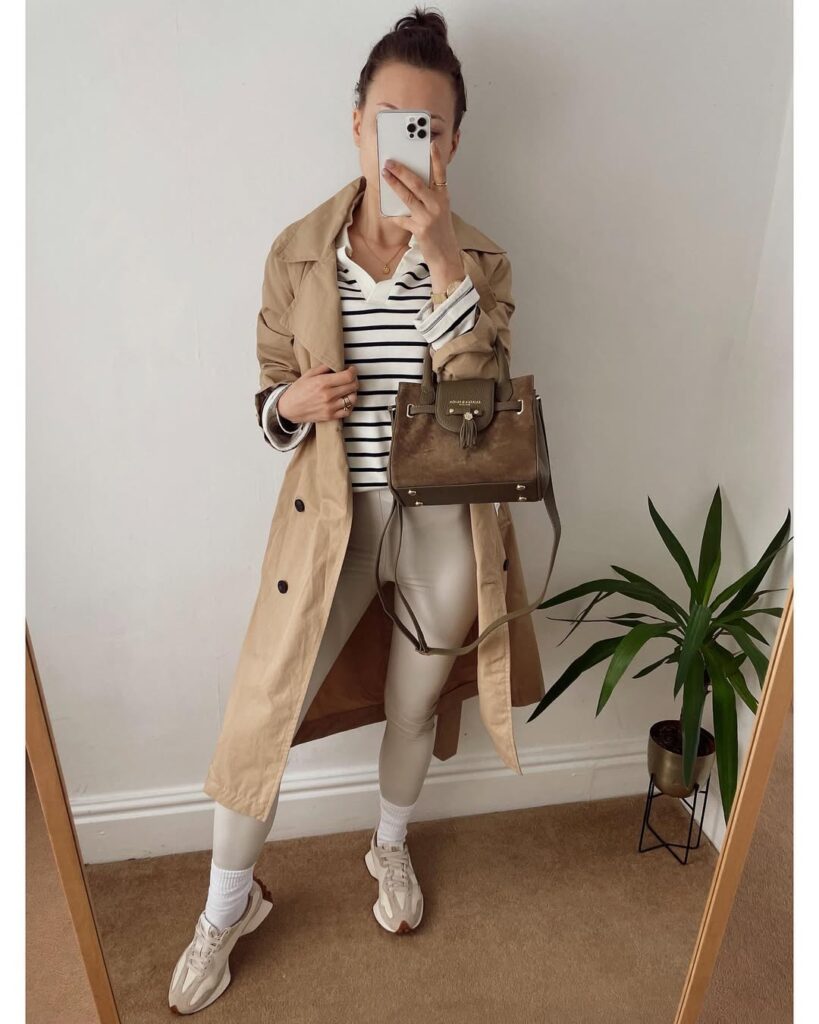 Everyday Classic Spring New Balance Outfit with Clean Layers