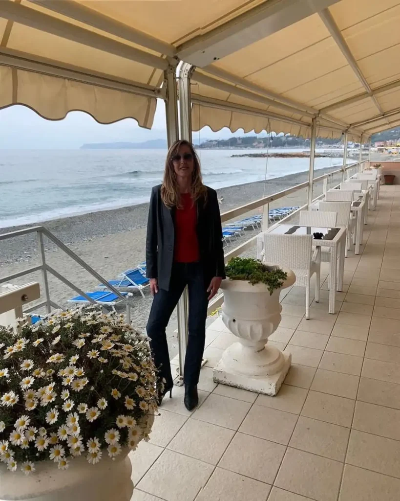 Coastal Spring Ankle Boots Outfit with Blazer