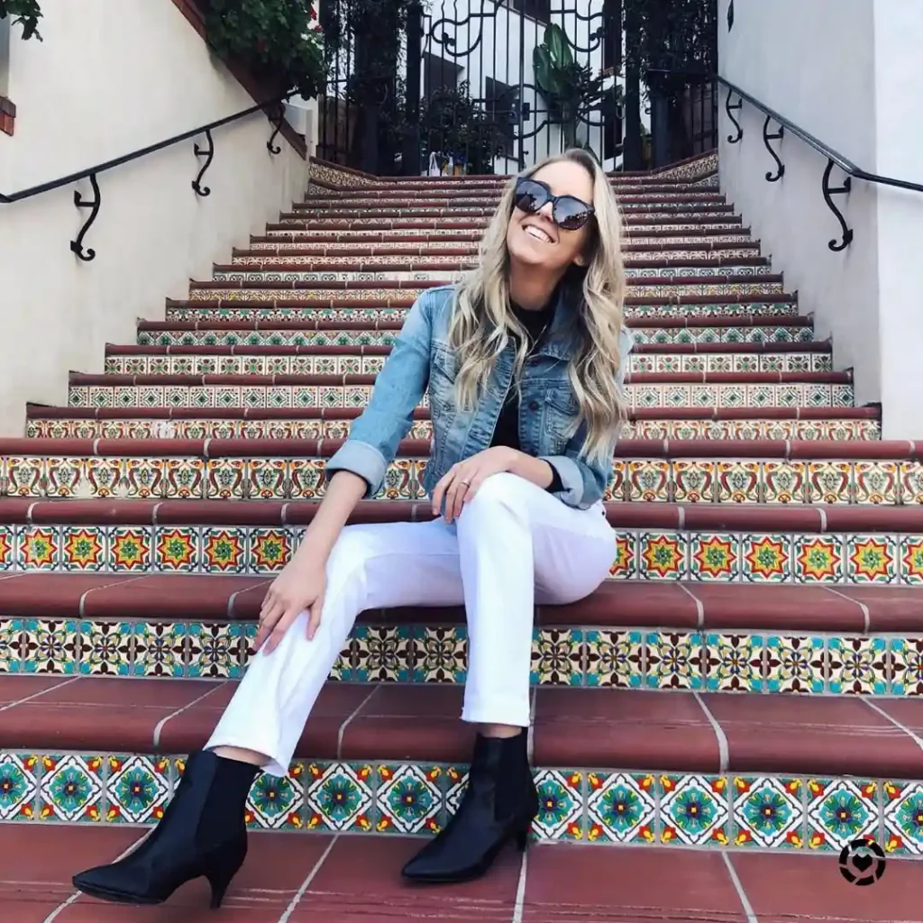 Casual Spring Ankle Boots Outfit with Denim Jacket