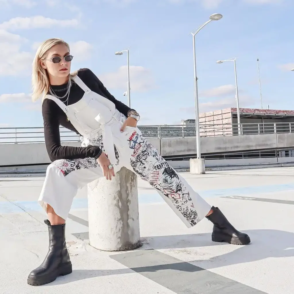 Edgy Utility Outfit with Chelsea Boots