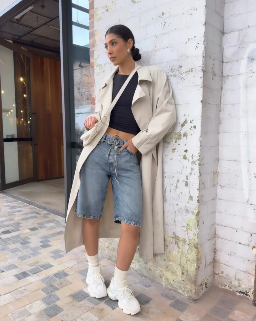 Modern Spring New Balance Outfit with Relaxed Layers