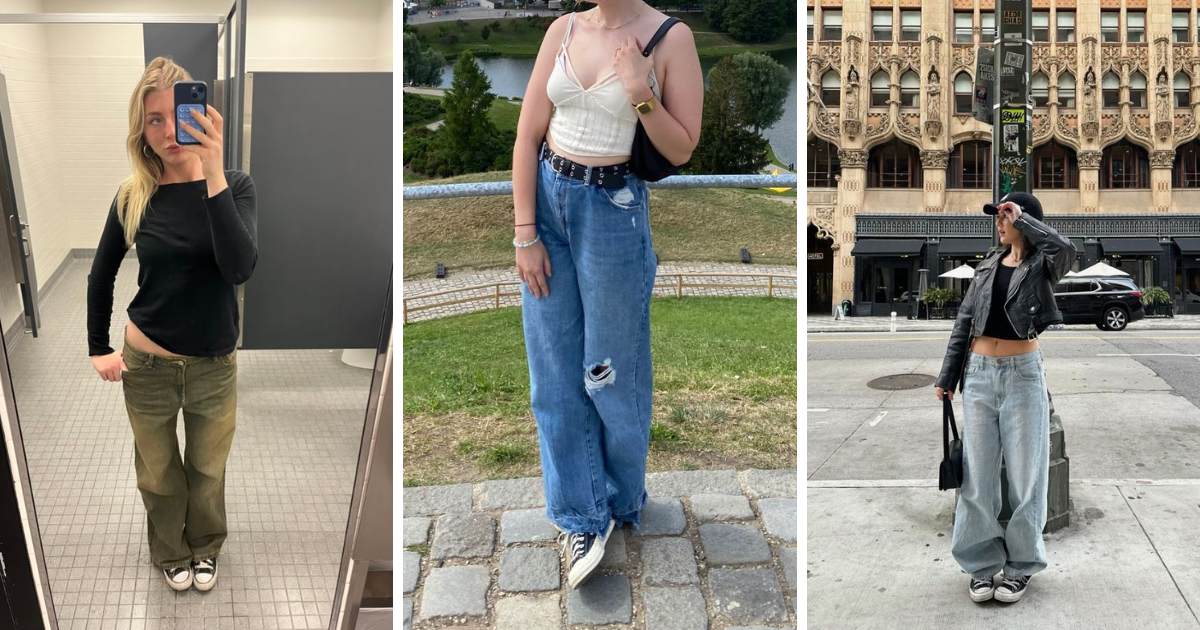 Baggy Jeans and Converse Outfit Ideas