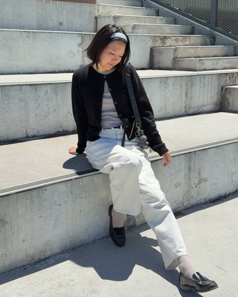 Relaxed Everyday Spring Loafers Outfit