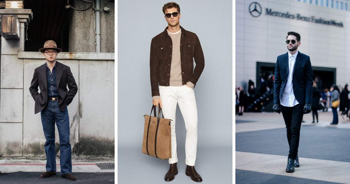 Chelsea Boots Smart Casual Outfit with jeans