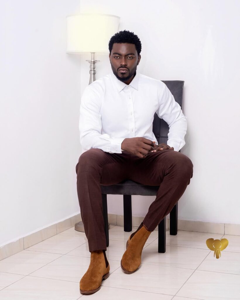 Brown Trousers Chelsea Boots Formal Outfit