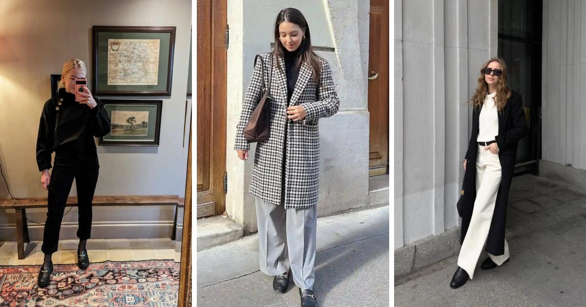 Loafer Office Outfits