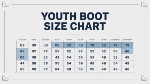 Youth Boot Size Chart & Guide for Accurate Fit and Sizing