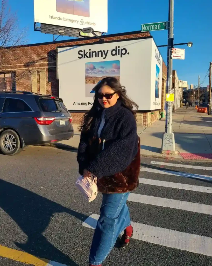 Cozy Jacket and Mary Janes Street Spring Outfit