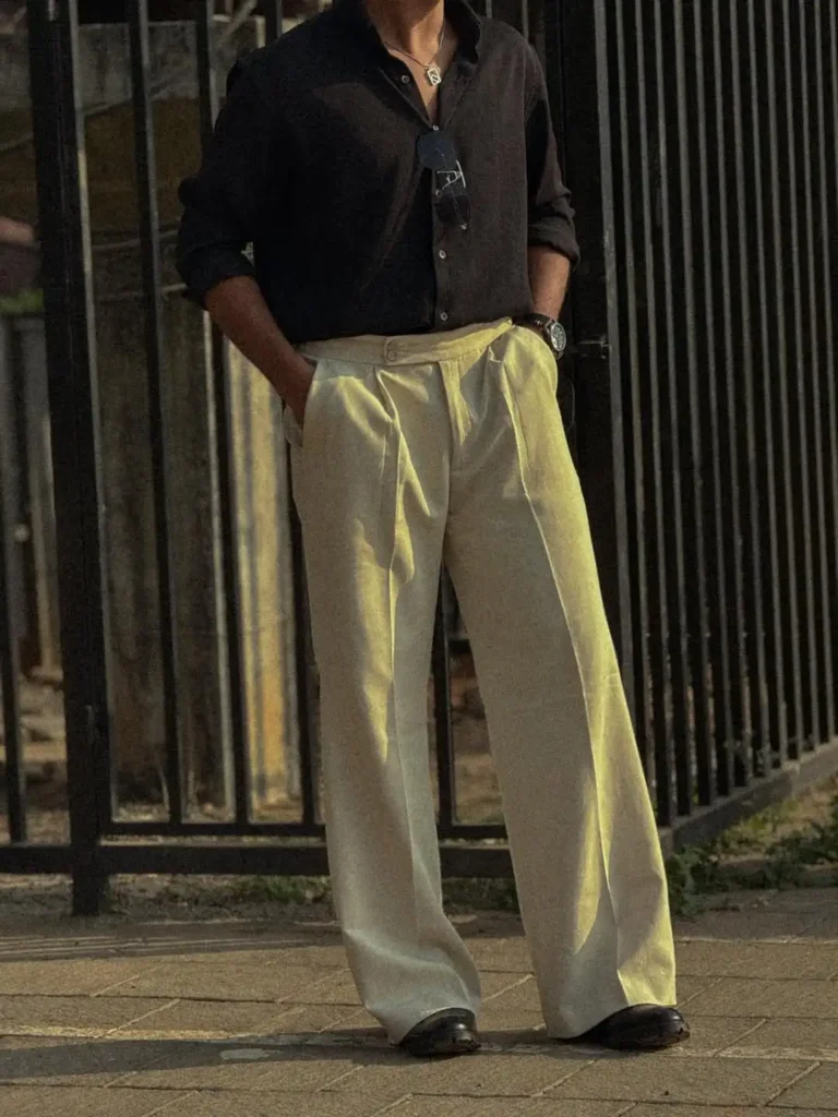 Relaxed Formal Chelsea Boots Outfit for Men