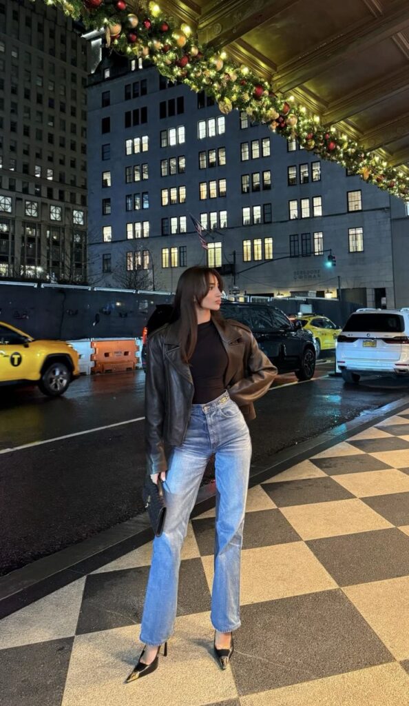 High Heels with Flare Jeans