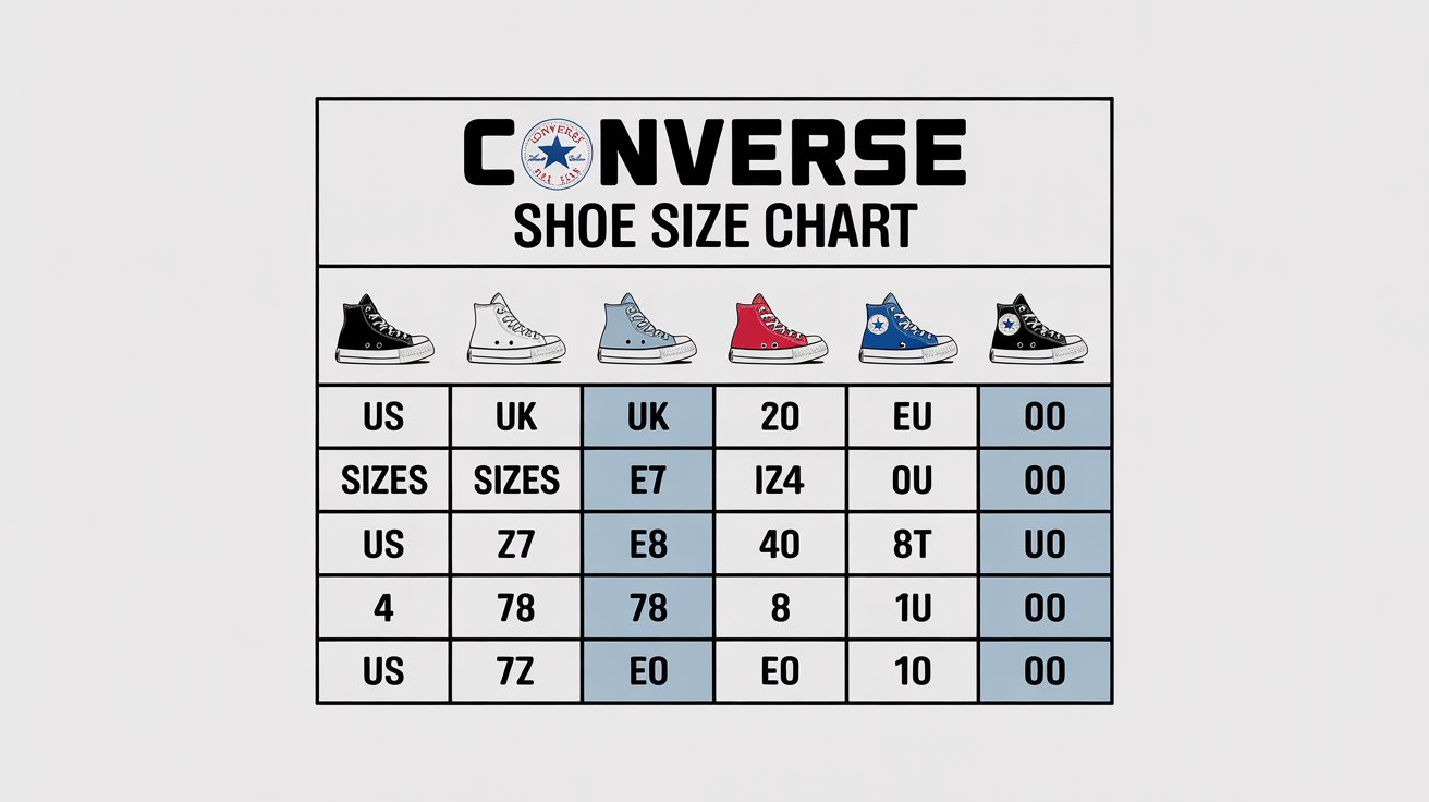 Converse Shoe Size Chart