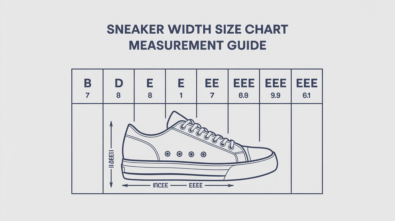 Sneaker Width Size Chart