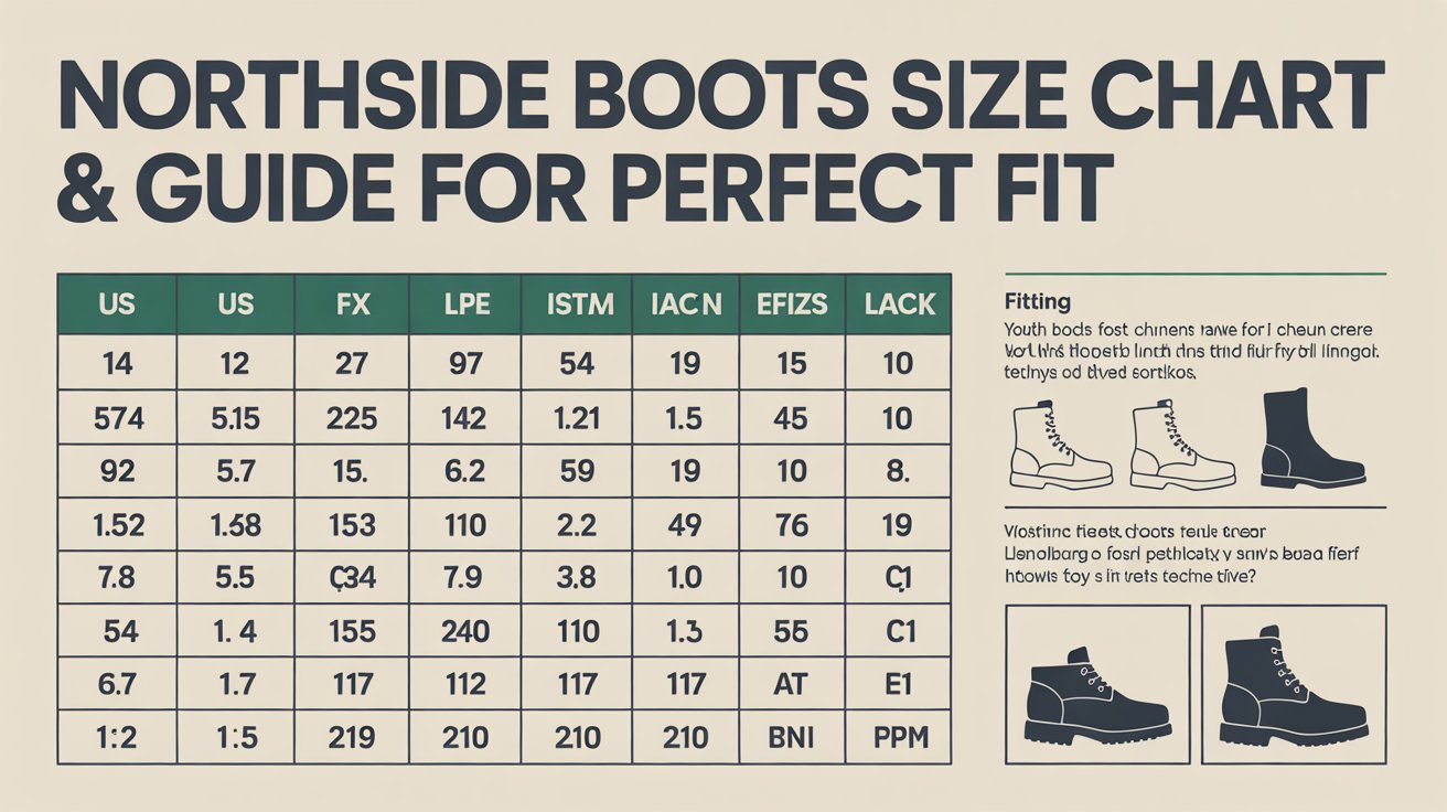 Northside Boots Size Chart & Guide for Perfect Fit
