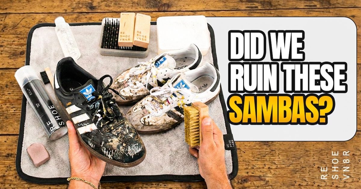 how to clean adidas samba