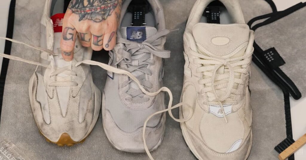 🧵 Step 2: Remove the Laces